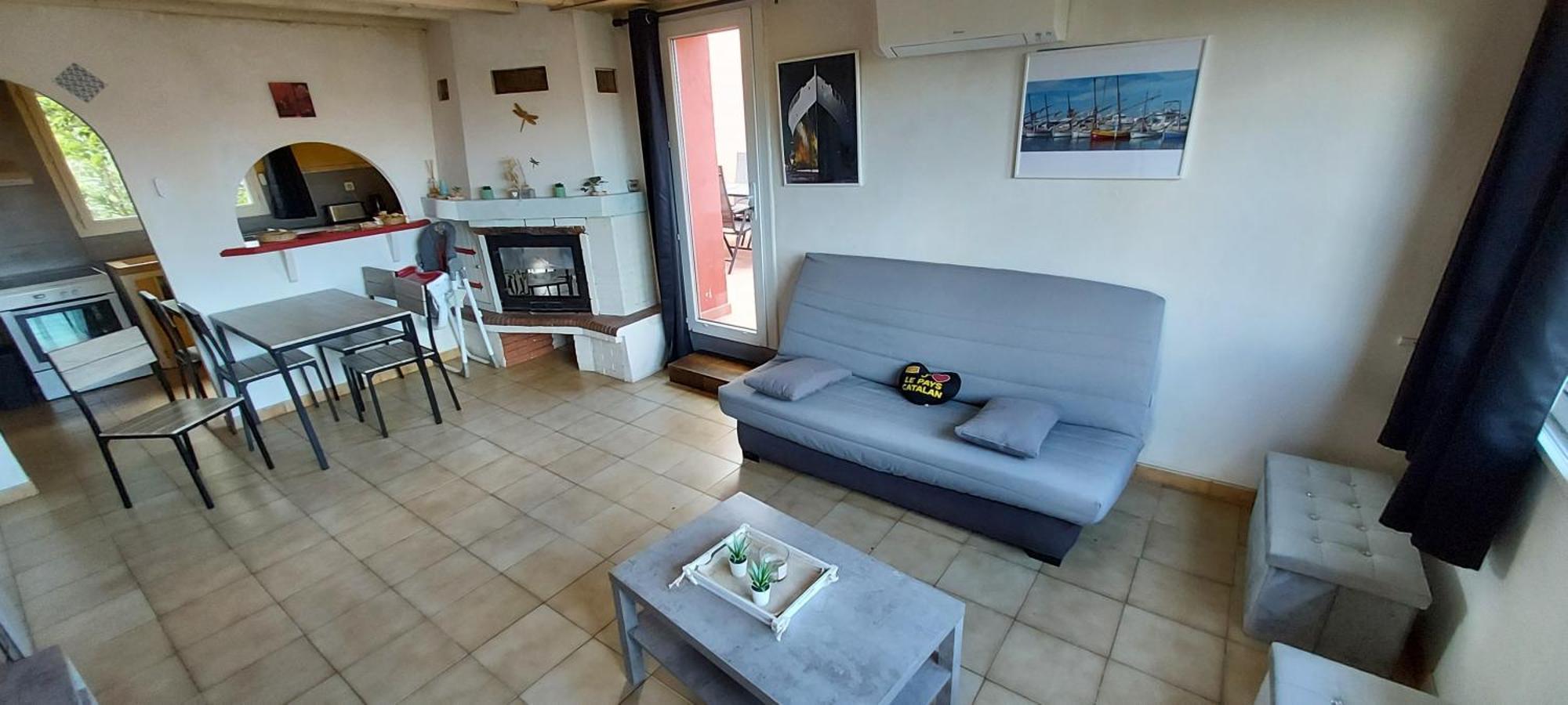 Le Barcares Logement Climatise Pour 6 Personnes, Draps Et Serviettes Non Fournis Air-Conditioned Accommodation For 6 People, Sheets And Towels Not Provided Alojamiento Con Aire Acondicionado Para 6 Personas, Sabanas Y Toallas No Incluidas Exterior foto